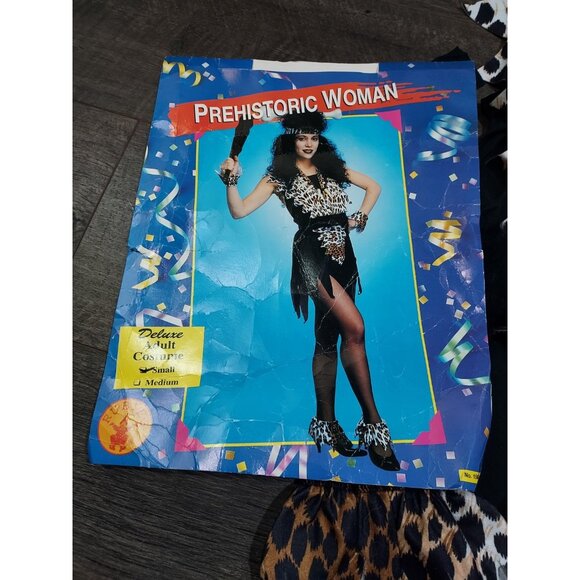 Costume Cave Woman Prehistoric Adult Sexy Size Small Holloween Theater Dress Up - Picture 2 of 7
